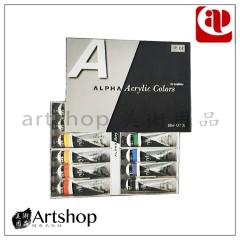 AP 韓國 ALPHA 壓克力顏料 50ml (12色) B0312-4
